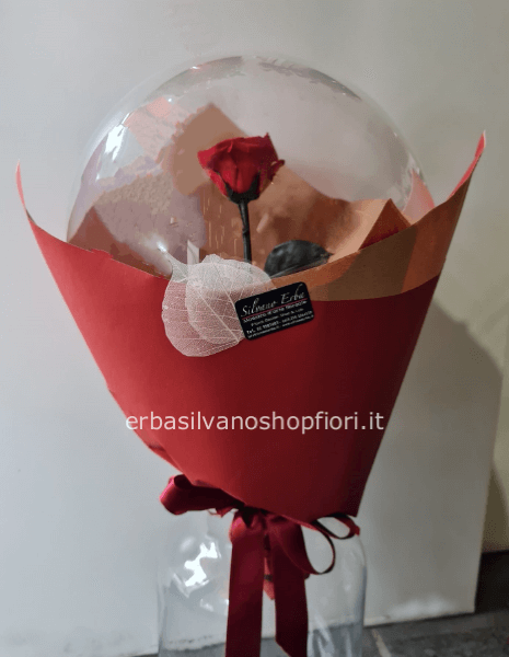 Ballon con rosa ETERNA